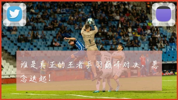 谁是真正的王者乒羽巅峰对决，悬念迭起！